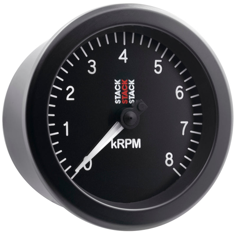Autometer Stack Sport 88mm 0-8K RPM Tachometer - Black ST100-08 ST100-08 User 5