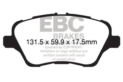 EBC Disc Brake Pad Set DP32149C Photo - Primary