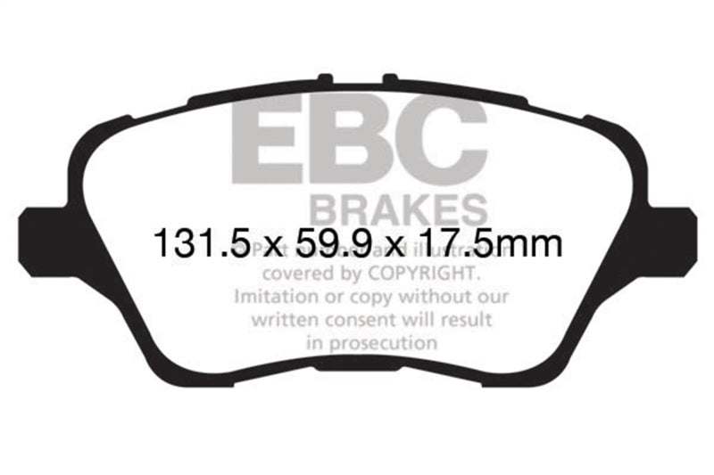 EBC Disc Brake Pad Set DP42149R Photo - Primary