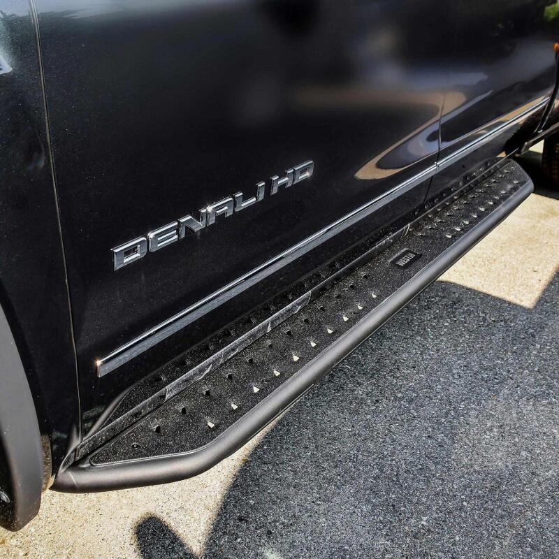 Westin 14-18 Chevrolet/GMC Silverado/Sierra 1500 CrewCab 15-19 2500/3500CrewCab Outlaw Nerf Step Bar 58-53725 58-53725 Photo - Mounted