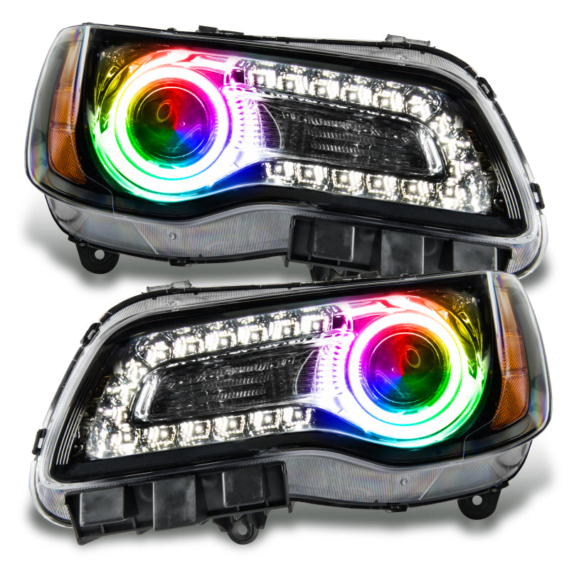 ORACLE Lighting Oracle 11-14 Chrysler 300C SMD HL - Black - NON HID - ColorSHIFT w/o Controller 7729-334 7729-334 Photo - Primary