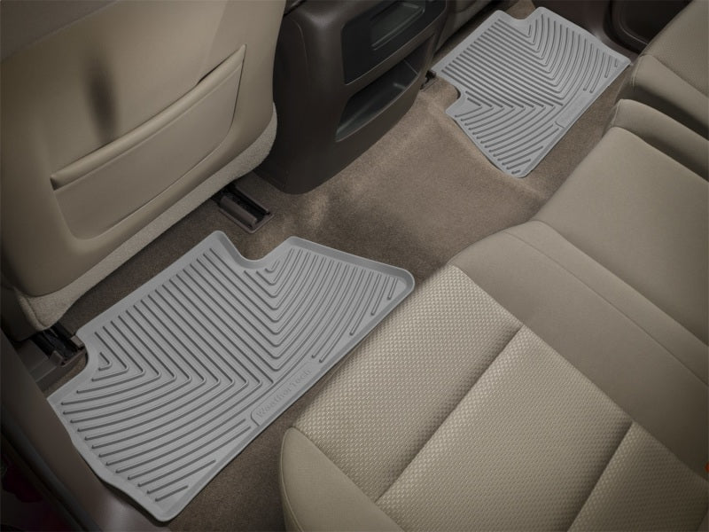 WeatherTech WT Rubber Mats - Front - Grey Floor Mats Floor Mats - Rubber main image