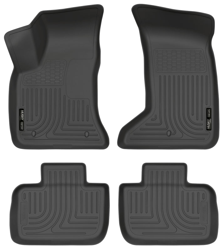 Husky Liners 11-12 Dodge Charger/Chrysler 300 (AWD Only) WeatherBeater Combo Black 98081 Photo - Primary