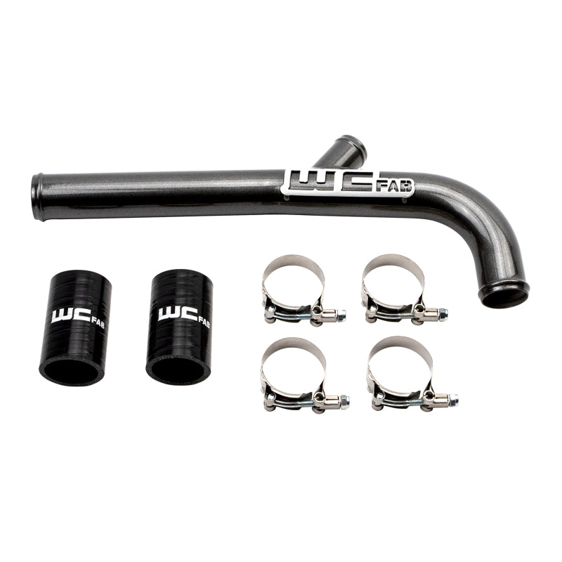 Wehrli 13-15 Dodge Cummins 6.7L w/Dual Radiator Upper Coolant Pipe - Fluorescent Green WCF100867-FG WCF100867-FG Photo - Primary