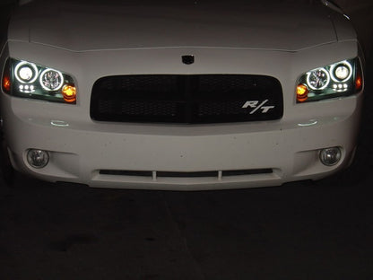 Spyder Dodge Charger 06-10 Projector Headlights Halogen Model CCFL Halo LED Blk PRO-YD-DCH05-CCFL-BK 5009715 5009715 User 1