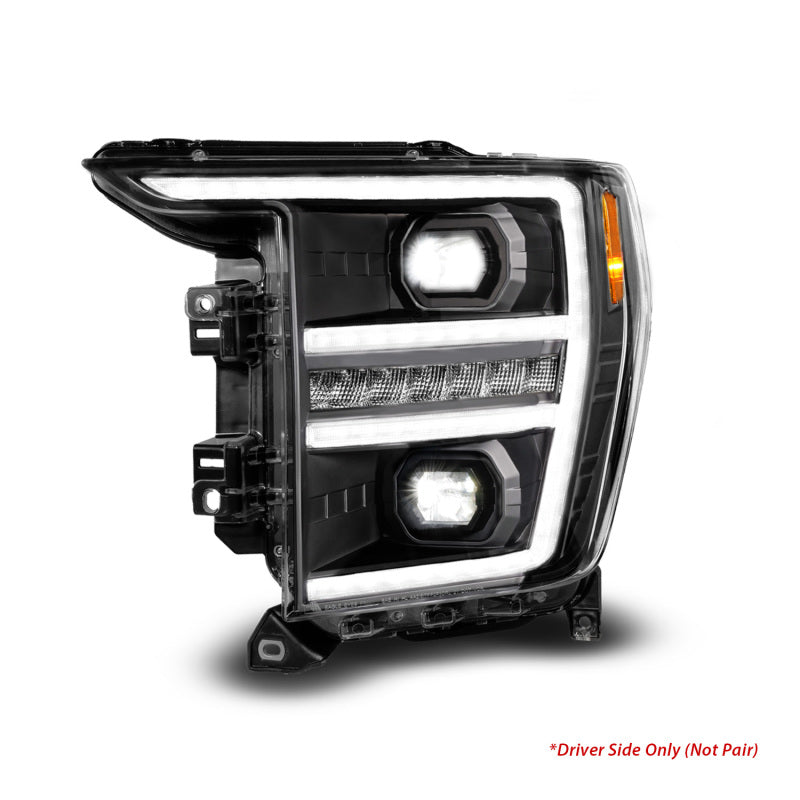 ANZO 21-23 Ford F150 LED Projector Headlight w/Switchback+Sequential - Black (Driver Side Only) 111594-L 111594-L User 3