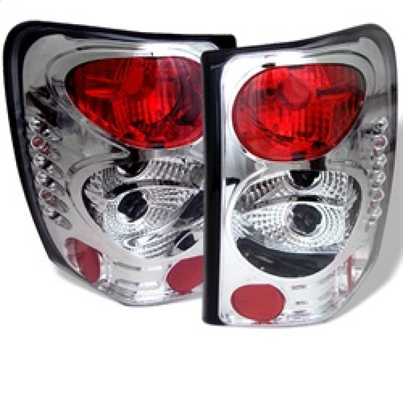 Spyder Jeep Grand Cherokee 99-04 Euro Style Tail Lights Chrome ALT-YD-JGC99-C 5005632 5005632 Photo - Primary