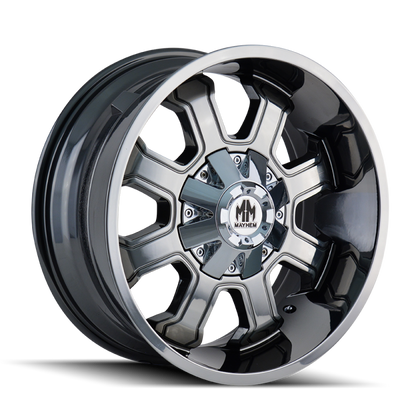 Mayhem 8103 Fierce 20x10 / 5x127 BP / -19mm Offset / 87mm Hub Chrome Wheel 8103-2152C 8103-2152C Photo - Primary