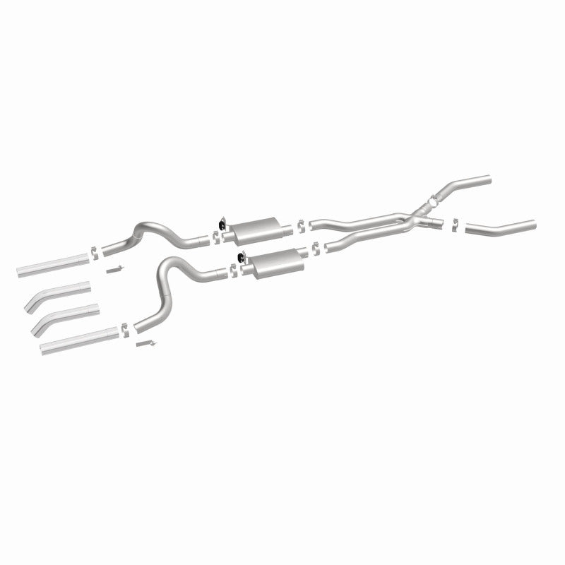 MagnaFlow Ford Mustang Street Series Crossmember-Back Performance Exhaust System 15819 360 Degree Image Set