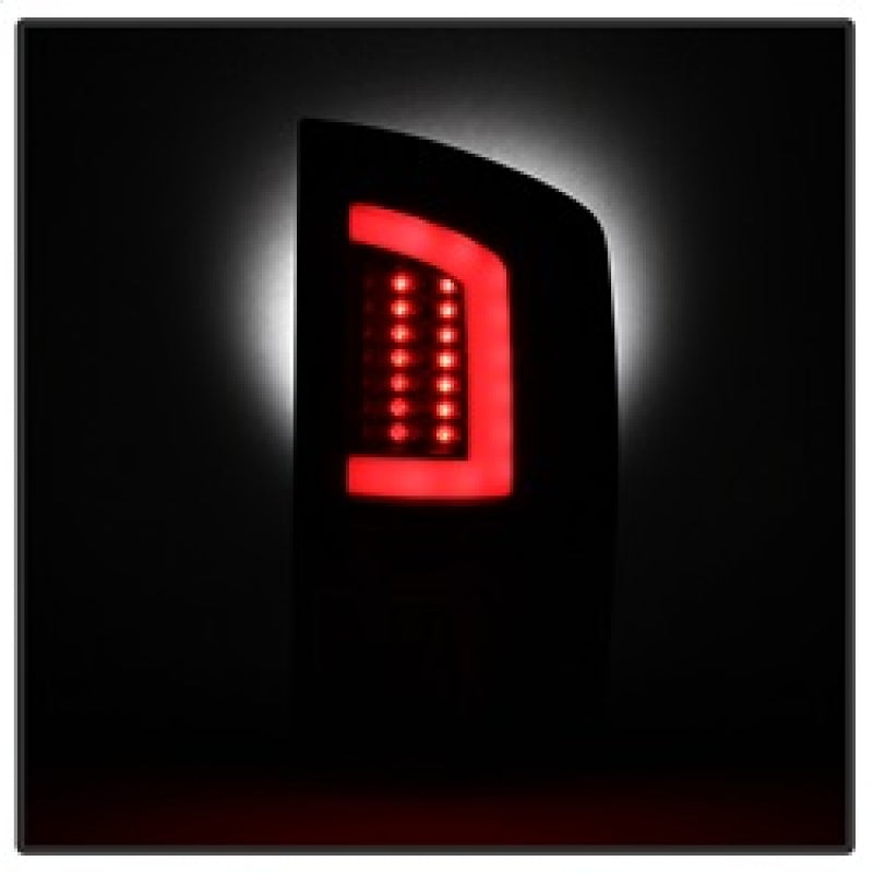 Spyder 07-09 Dodge Ram 2500/3500 V3 Light Bar LED Tail Lights - Black (ALT-YD-DRAM06V3-LBLED-BK) 5084262 5084262 Photo - Unmounted