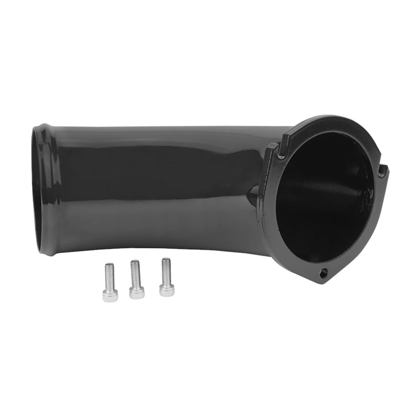 Wehrli 01-04 Chevrolet 6.6L LB7 Duramax 3.5in Intake Horn - Gloss Black WCF100342-GB WCF100342-GB Photo - Primary