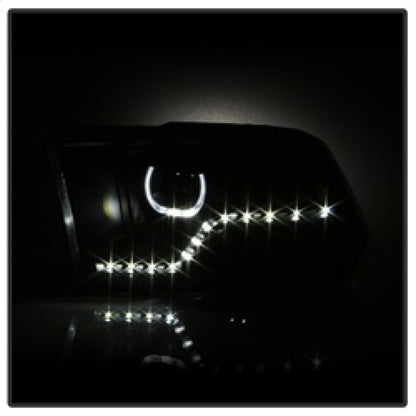 SPYDER xTune Dodge Ram 2009-2014 Halo LED Projector Headlights - Black PRO-JH-DR09-CFB-BK 9036729 9036729 Photo - Unmounted