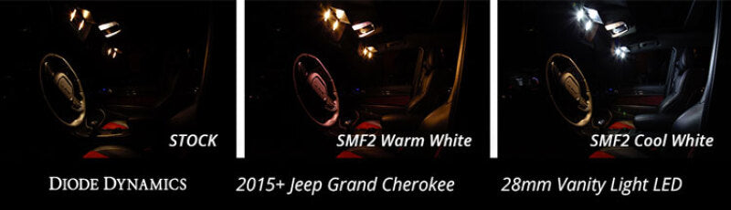 Diode Dynamics 28mm SMF2 LED Bulb Warm - White Set of 4 DD0047Q DD0047Q User 3