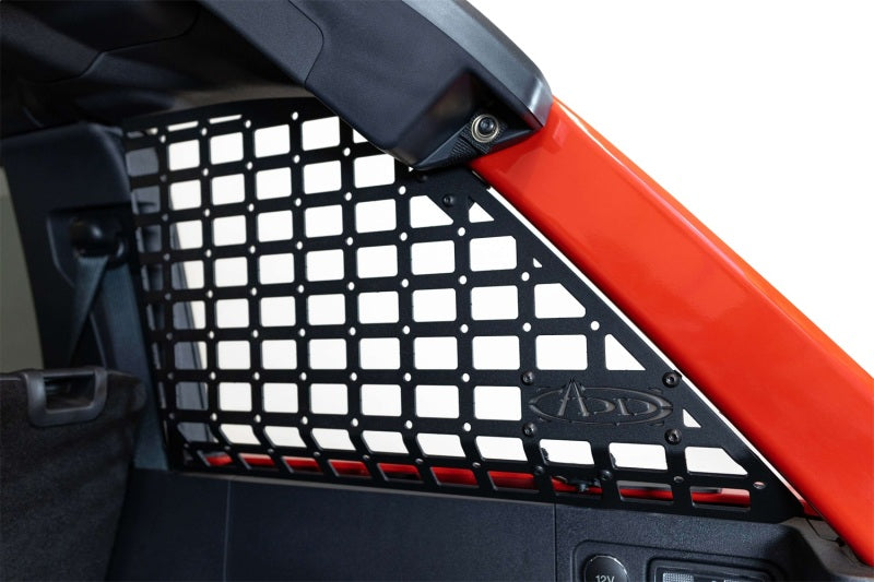 Addictive Desert Designs ADD 21-23 Ford Bronco & Bronco Raptor Rear Window Molle Storage Panels AC2302801NA AC2302801NA Photo - Mounted