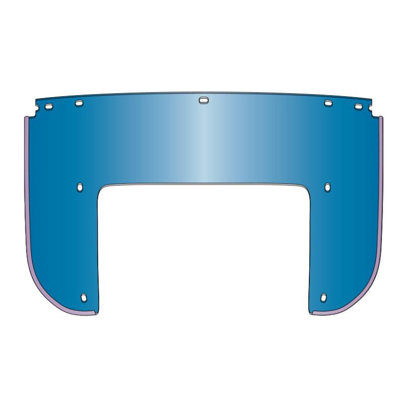 National Cycle Heritage Bottom Replacement Beaded Windshield 7 Bolt-Blue 22006 22006 User 1