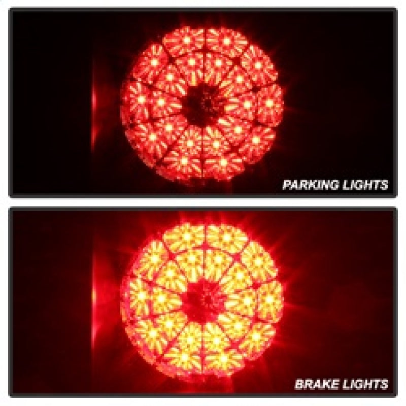 Spyder Toyota Tundra 07-13 LED Tail lights Black ALT-YD-TTU07-LED-BK 5029584 5029584 Photo - Unmounted