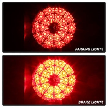 Spyder Toyota Tundra 07-13 LED Tail lights Black ALT-YD-TTU07-LED-BK 5029584 5029584 Photo - Unmounted