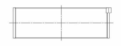 ACL Porsche 911 78-89 .25mm Oversized High Performance Rod Bearing Set 6B2462H-.25 6B2462H-.25 Technical Drawing