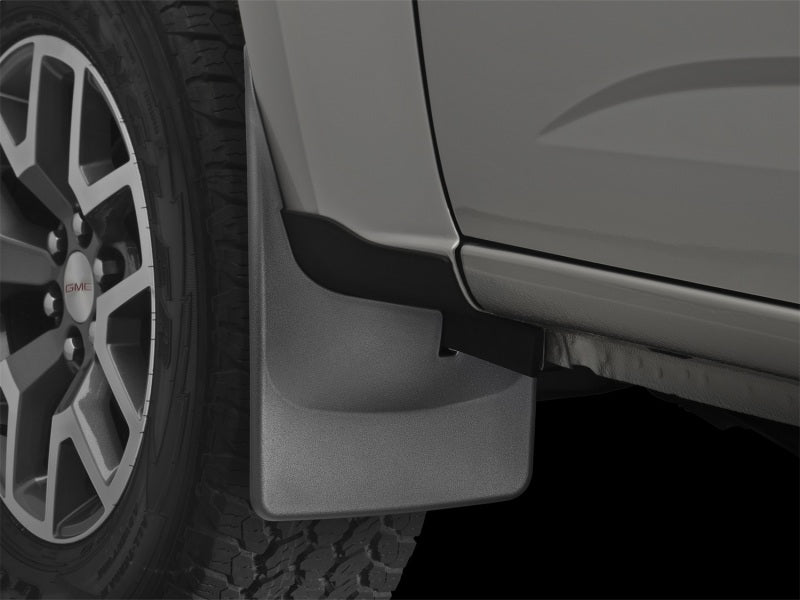 WeatherTech 2015 Chevrolet Colorado w/o Fender Flares No Drill Front Mudflaps 110049 Photo - Mounted