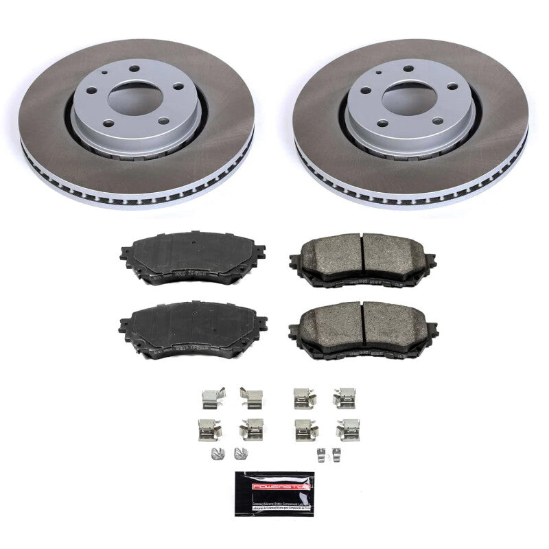 PowerStop Power Stop 2021 Mazda 6 Front Semi-Coated Rotor Kit SC8840 SC8840 Photo - Primary