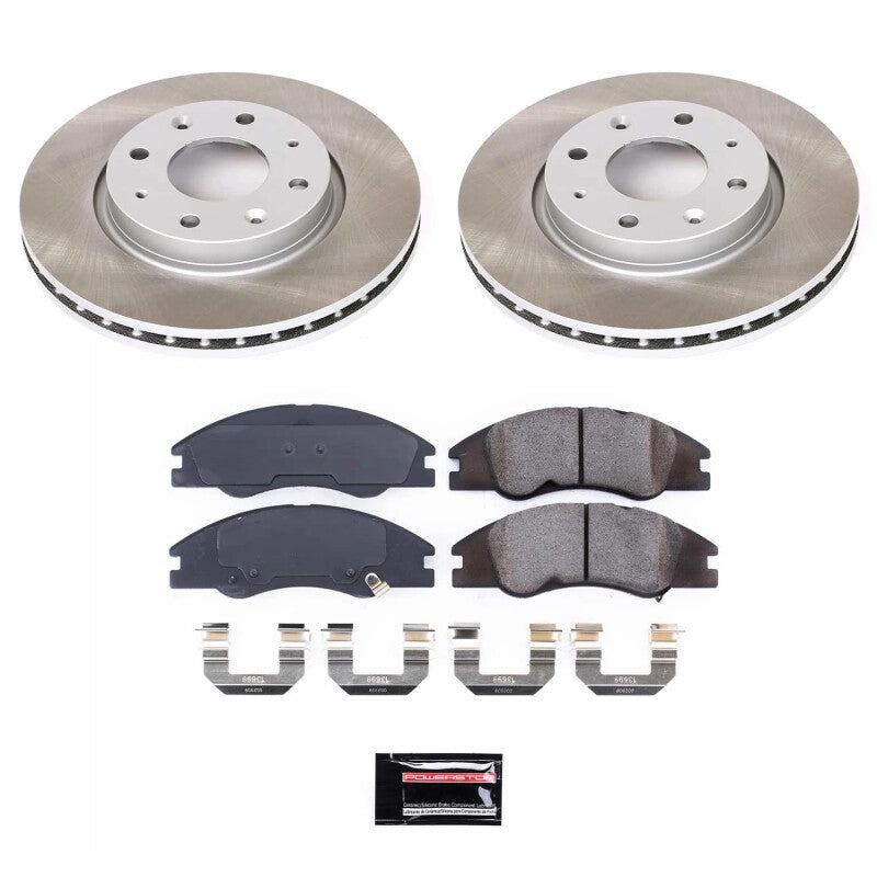 PowerStop Power Stop 05-09 Kia Spectra5 Front Semi-Coated Rotor Kit SC5903 SC5903 Photo - Primary