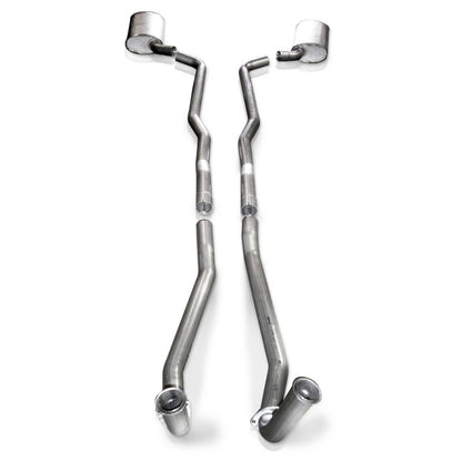 Stainless Works 1968-72 Corvette Exhaust BB Standard Trans 2-1/2in Factory Connect V6814100S V6814100S Photo - Primary