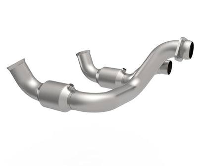 Kooks Headers Kooks 20-22 Ford F250 7.3L V8 / Ford F350 7.3L V8 3in SS Green Connecting Pipes 14003300 14003300 Photo - Primary