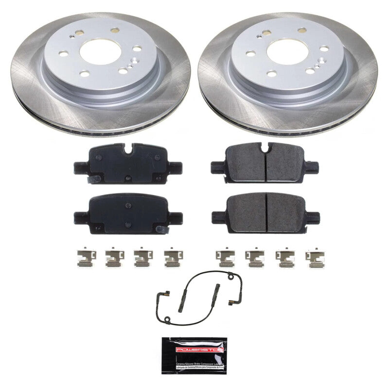 PowerStop Power Stop 21-23 GMC Yukon XL Rear Semi-Coated Rotor Kit SC8173 SC8173 Photo - Primary