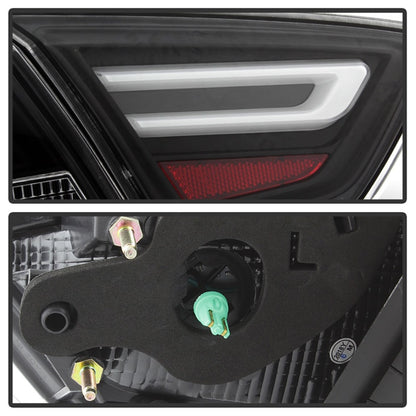 SPYDER xTune 14-18 Chevy Impala (Excl 14-16 Limited) LED Tail Lights - Black (ALT-JH-CIM14-LBLED-BK) 9042140 9042140 Photo - Unmounted