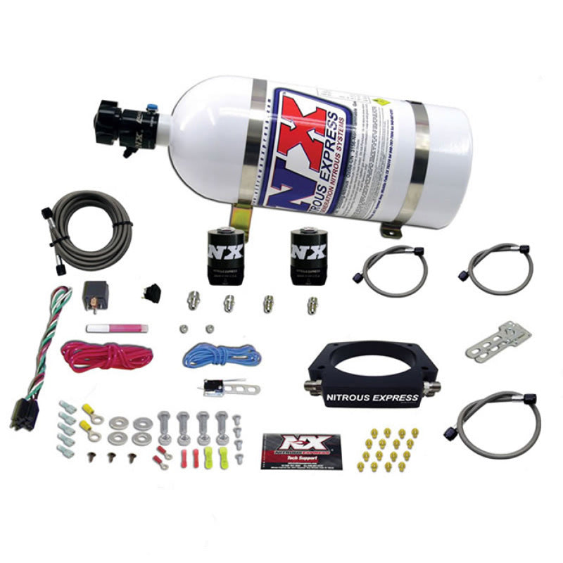 Nitrous Express Ls 102mm Plate System (50-400Hp) W/ 10Lb Bottle 20933-10 Photo - Primary