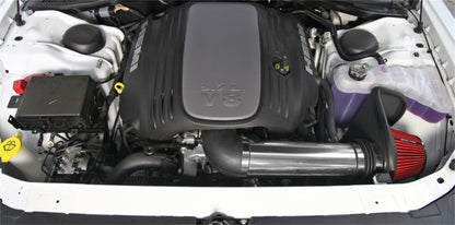 Spectre 11-17 Dodge Challenger/Charger 5.7L V8 Air Intake Kit - Polished w/Red Filter 9036 9036 Photo - Mounted