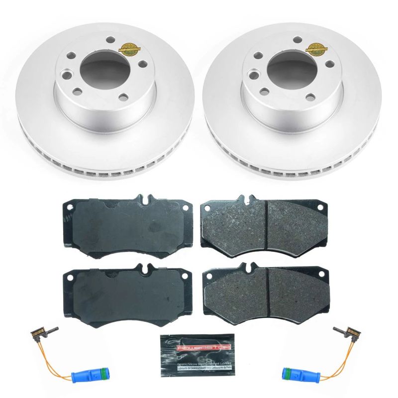 Power Stop 09-18 Mercedes-Benz G550 Front Euro-Stop Brake Kit ESK8422 ESK8422 Photo - Primary