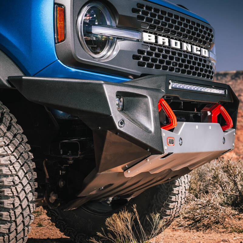 ARB 2021 Ford Bronco Front Bumper Wide Body - Non-Winch 3280010 3280010 Photo - lifestyle view