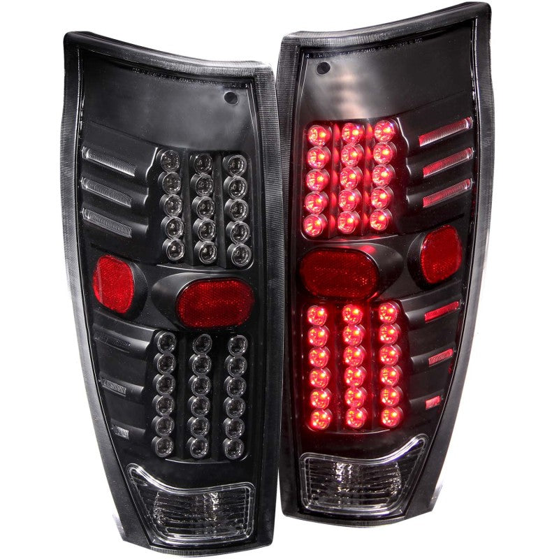 Anzo 2002-2006 Chevrolet Avalanche LED Taillights Black 311115 Photo - Primary
