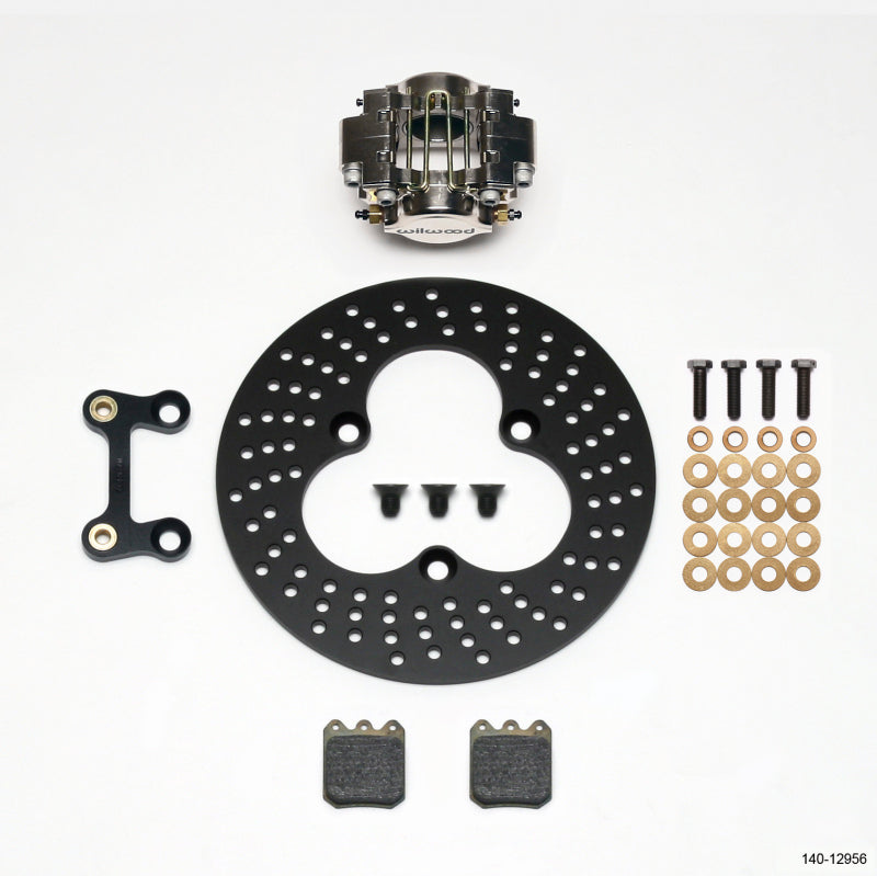 Wilwood Dynapro Single LW Left Front Kit - Sprint 10.95in Aluminum Drilled Rotor 140-12956 140-12956 Photo - Primary