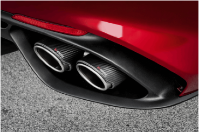 Akrapovic 17-19 Alfa Romeo Giulia Quadrifoglio Evolution Line Cat Back (Titanium) S-AR/TI/1H S-AR/TI/1H Photo - Primary