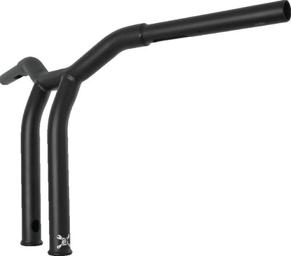Burly Brand Dominator Raked Bar 12in - Matte Black B12-6052SB B12-6052SB User 1