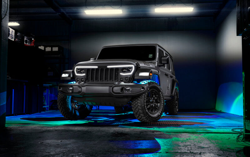 ORACLE Lighting Oracle VECTOR Series Full LED Grille - Jeep Wrangler JL/JT - NA 5837-PRO 5837-PRO Photo - lifestyle view