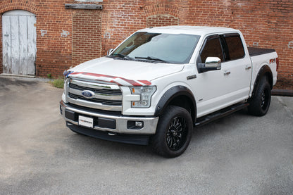 Stampede Vigilante Premium Hood Protector,American Flag,For 2015-2019 Ford 2153-41 Photo - Mounted