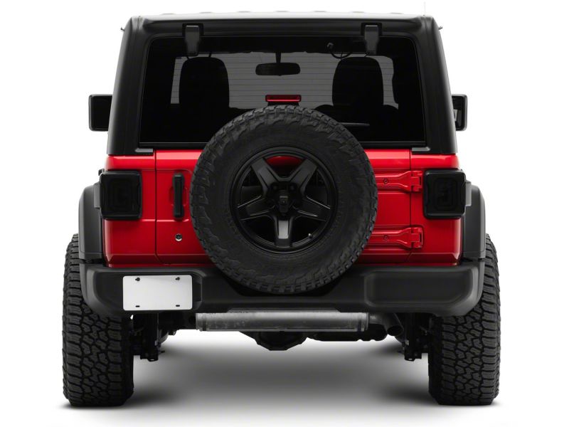 Raxiom 18-23 Jeep Wrangler JL Axial Series Carver LED Tail Lights- Blk Housing (Smoked Lens) J164243-JL J164243-JL Photo - Close Up