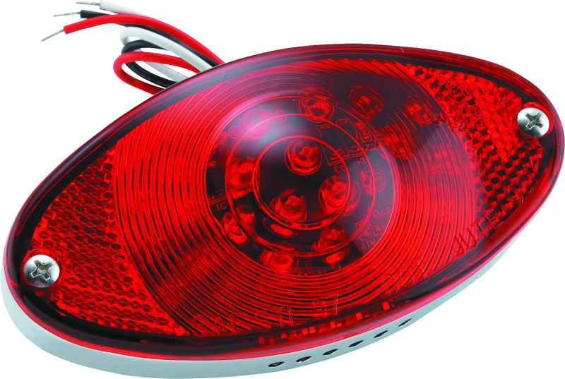 Bikers Choice Red Led Cateye D.O.T 489649 489649 Photo - Primary