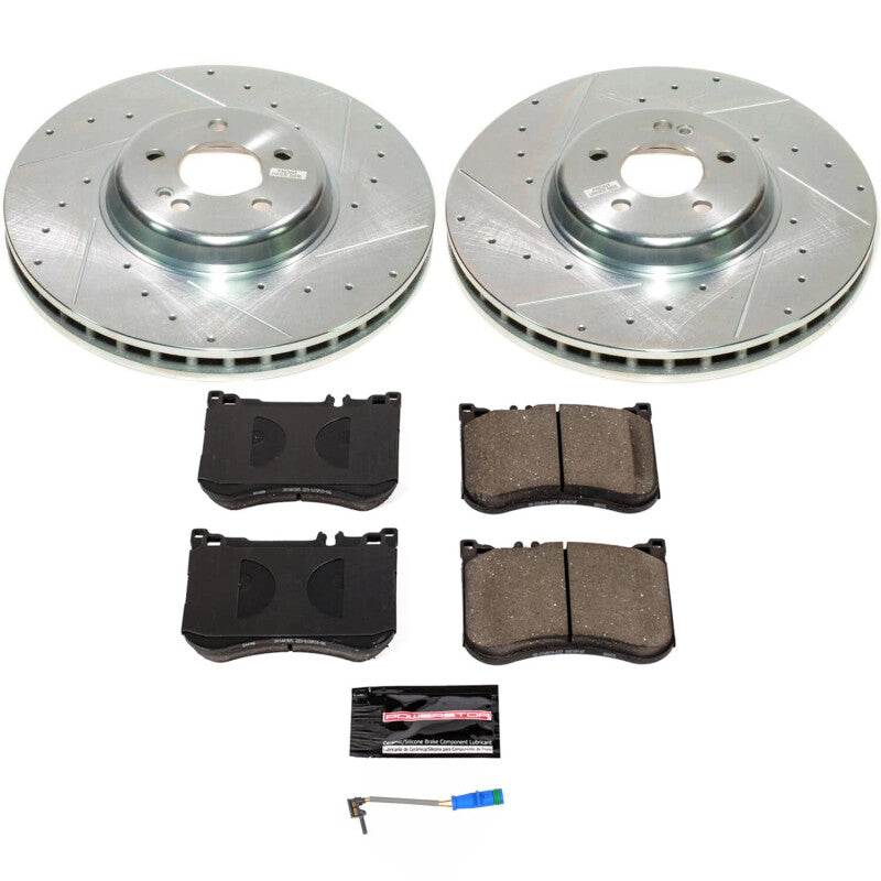 PowerStop Power Stop 19-22 Mercedes-Benz E53 AMG Front Z23 Evolution Brake Kit K9011 K9011 Photo - Primary