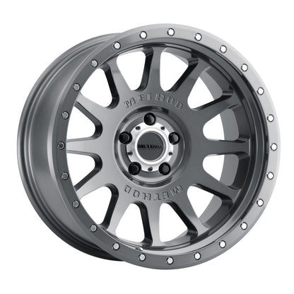 Method Wheels Method MR605 NV 20x10 -24mm Offset 5x5 71.5mm CB Gloss Titanium Wheel MR60521050824N MR60521050824N User 1
