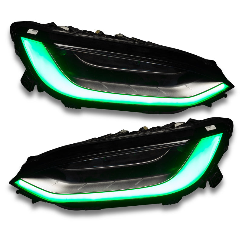 ORACLE Lighting 16-21 Tesla Model X Dynamic ColorSHIFT Headlight & Fog Light DRL Upgrade Kit 1467-332 1467-332 Photo - Unmounted
