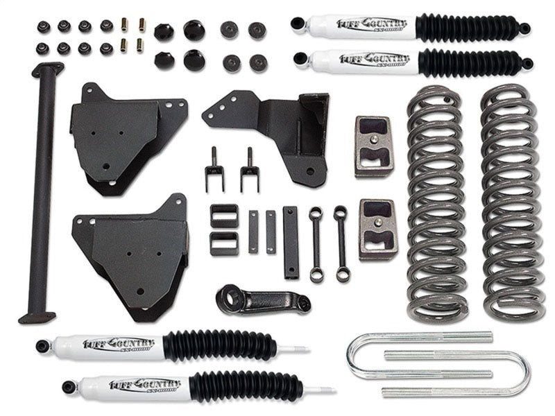 Tuff Country 05-07 F-350 Supr Dty 4X4 5in Lift Kit (w/Repl. Rad. Arm Drop Brkt No Shocks) 24974