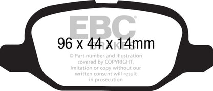 EBC Disc Brake Pad Set DP31880C Photo - Primary