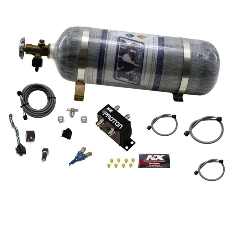 Nitrous Express Proton Series Nitrous Kit w/12lb Bottle 20420-12 20420-12 Photo - Primary