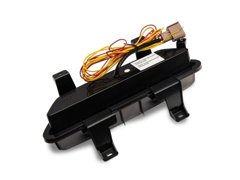 Raxiom 15-17 Ford Mustang Axial LED Reverse Light w/ Running Light Triple Flash Brake Light- Smoked 407864 407864 Photo - Close Up