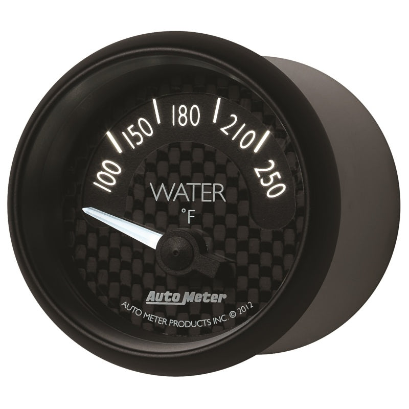 Autometer Gauge, Water Temp, 2 1/16", 250 Deg. F, Elec, Gt 8037 User 3