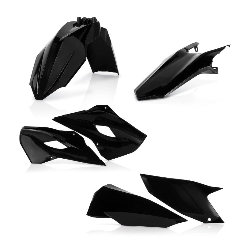 Acerbis 15-16 Husqvarna TE125-300/ FE250-501 Plastic Kit - Black 2403070001 2403070001 Photo - Primary